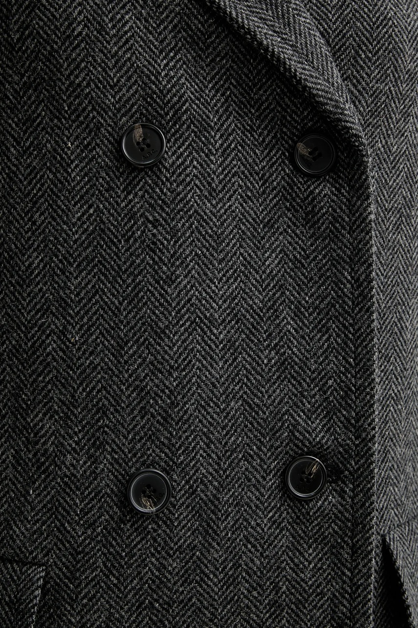 Kabát s příměsí vlny A.P.C. Manteau Ginny (obrázek 5)