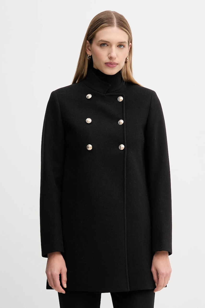 Gaudi palton culoarea negru, 521BD35018