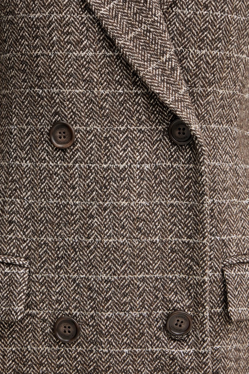 Kabát s příměsí vlny Twinset (obrázek 5)