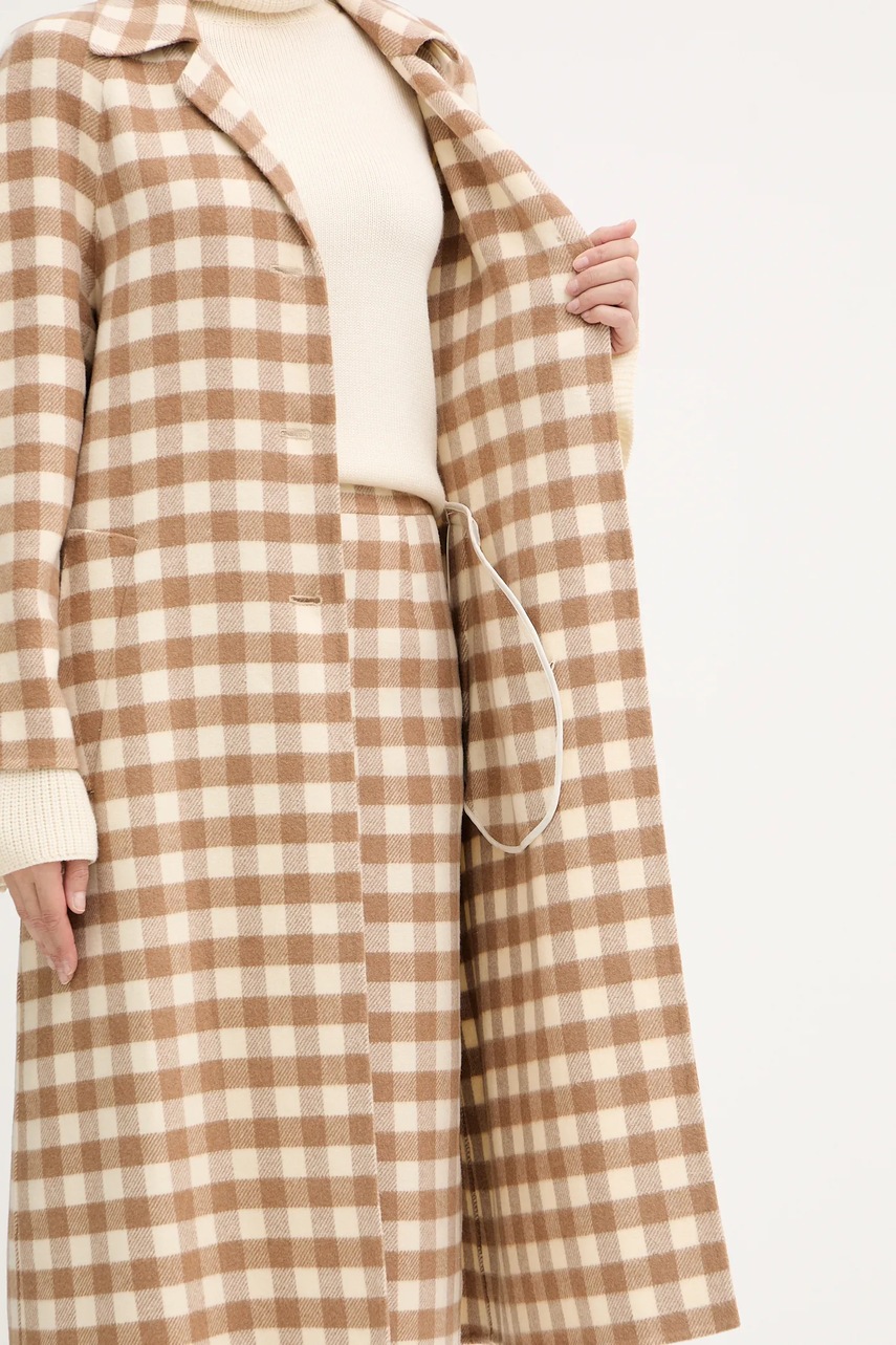 Παλτό με προσθήκη μαλλιού Luisa Spagnoli φωτογραφία