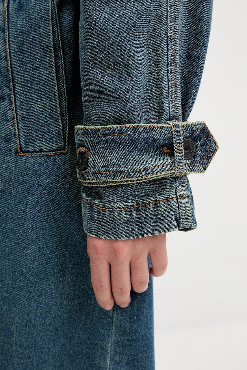 Rifľový kabát Desigual DENIMBIK