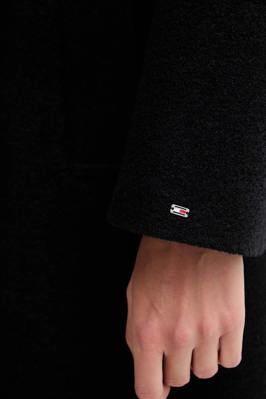 Kabát s prímesou vlny Tommy Hilfiger