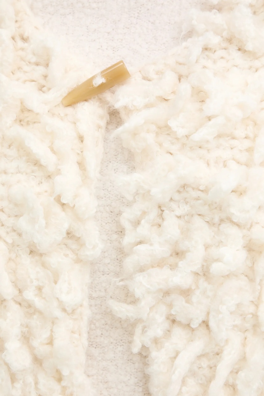 Ζακέτα με προσθήκη μαλλιού Forte Forte φωτογραφία