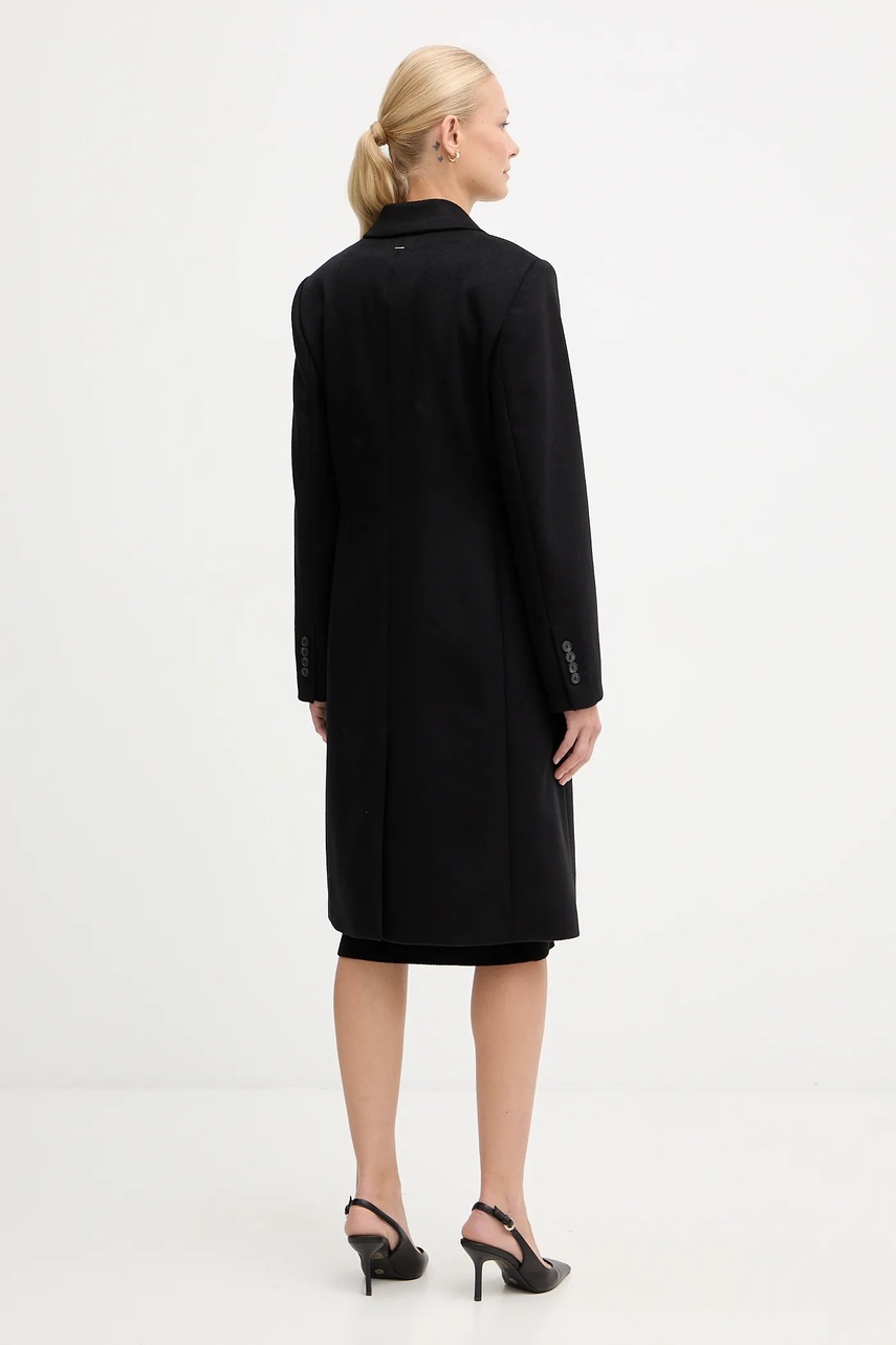 Vlněný kabát BOSS Classin