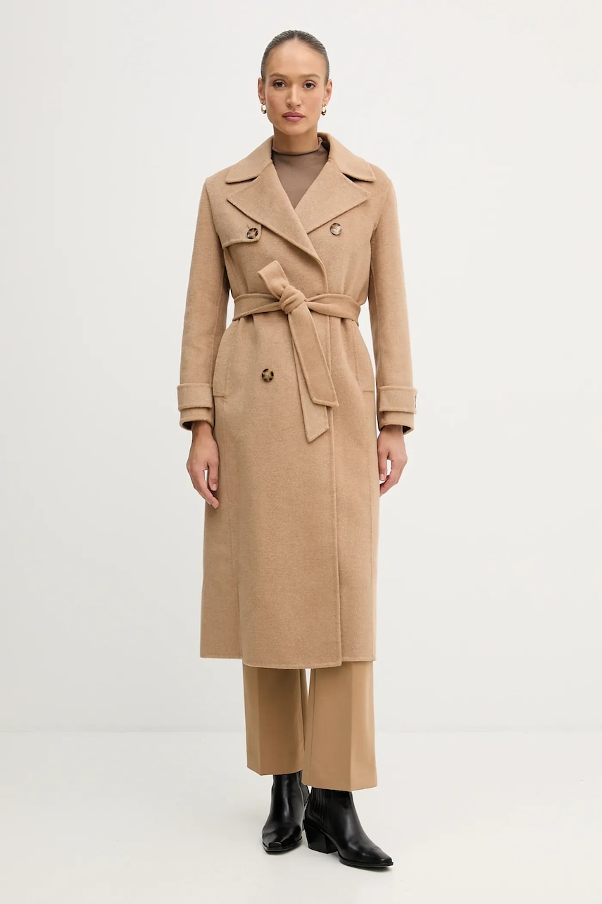 Pedro del Hierro haină din amestec de lână