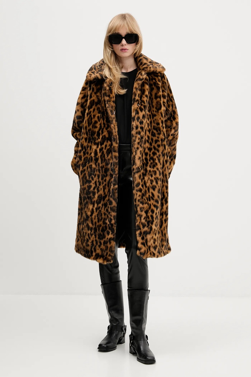 Пальто HUGO цвет коричневый  50547609 Пальто HUGO цвет коричневый  50547609