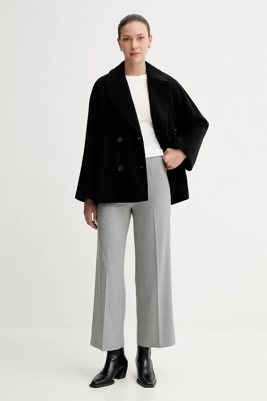 Пальто с шерстью Marc OPolo цвет чёрный  508017570119