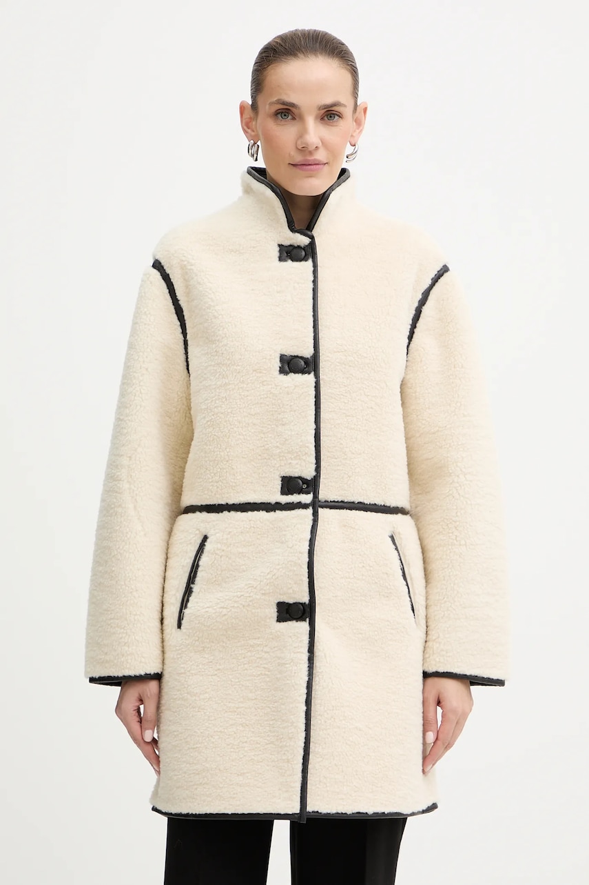 Morgan palton culoarea bej, GLAINI