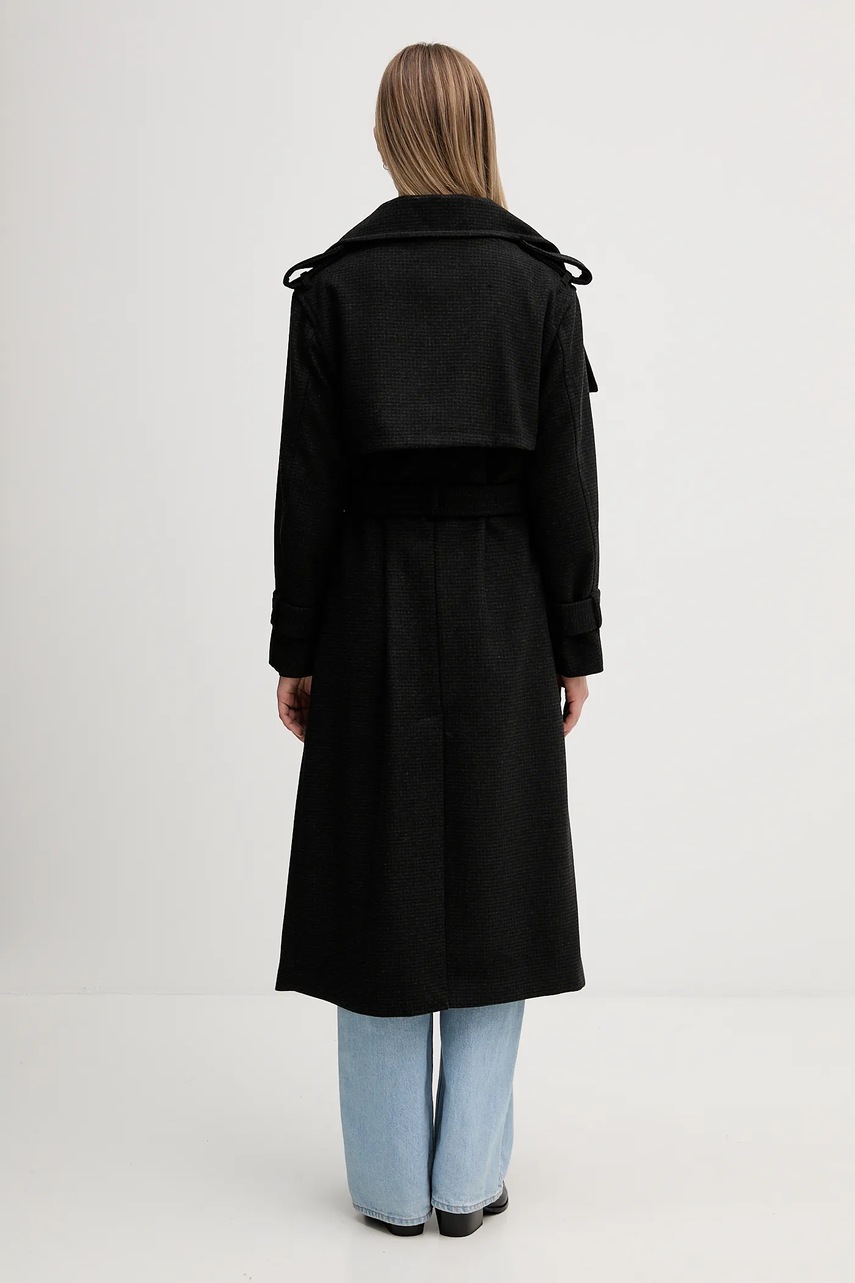 Παλτό με προσθήκη μαλλιού Sisley φωτογραφία