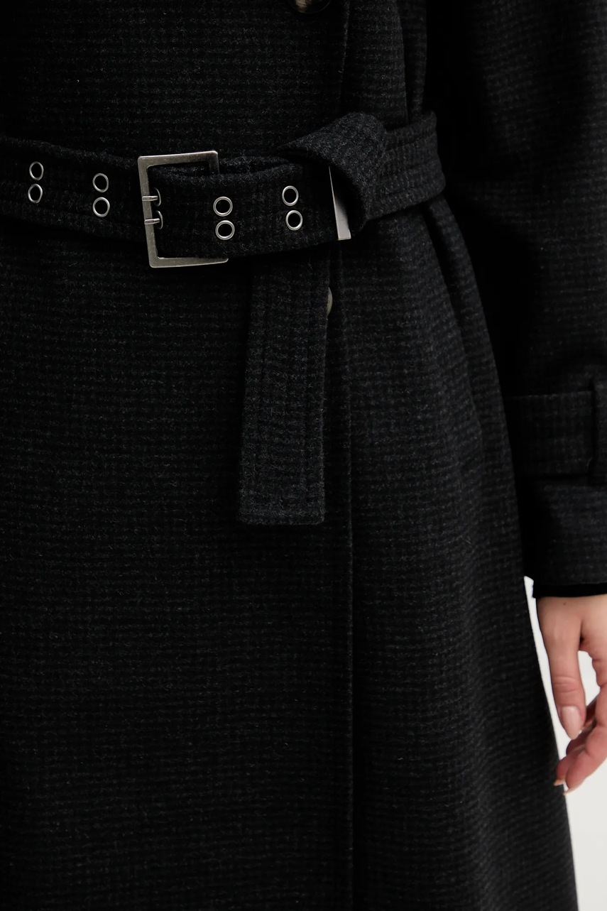 Παλτό με προσθήκη μαλλιού Sisley φωτογραφία