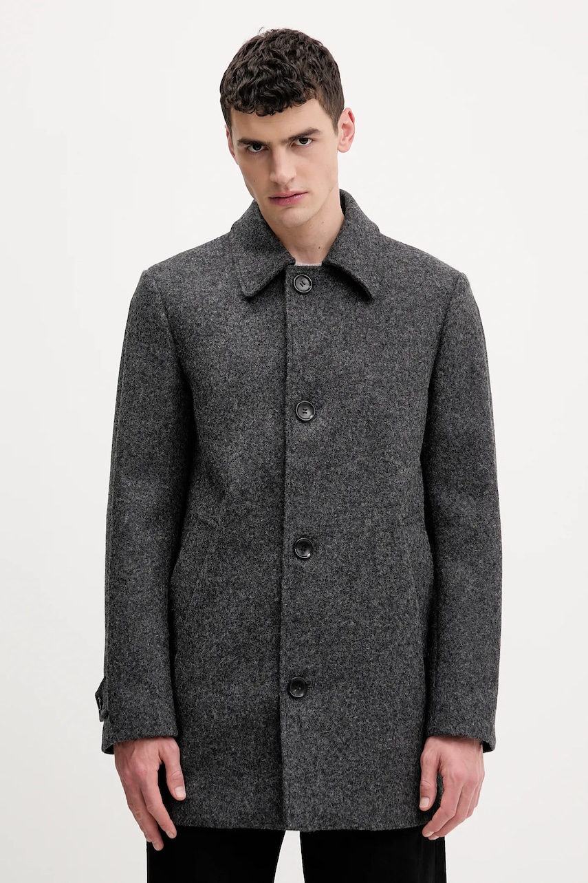 Μάλλινο παλτό Bally