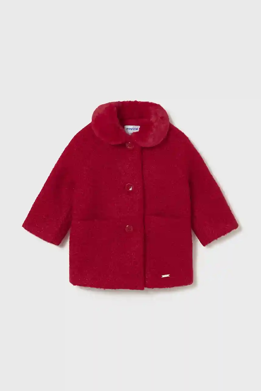 Mayoral palton pentru copii culoare roșie 2432
