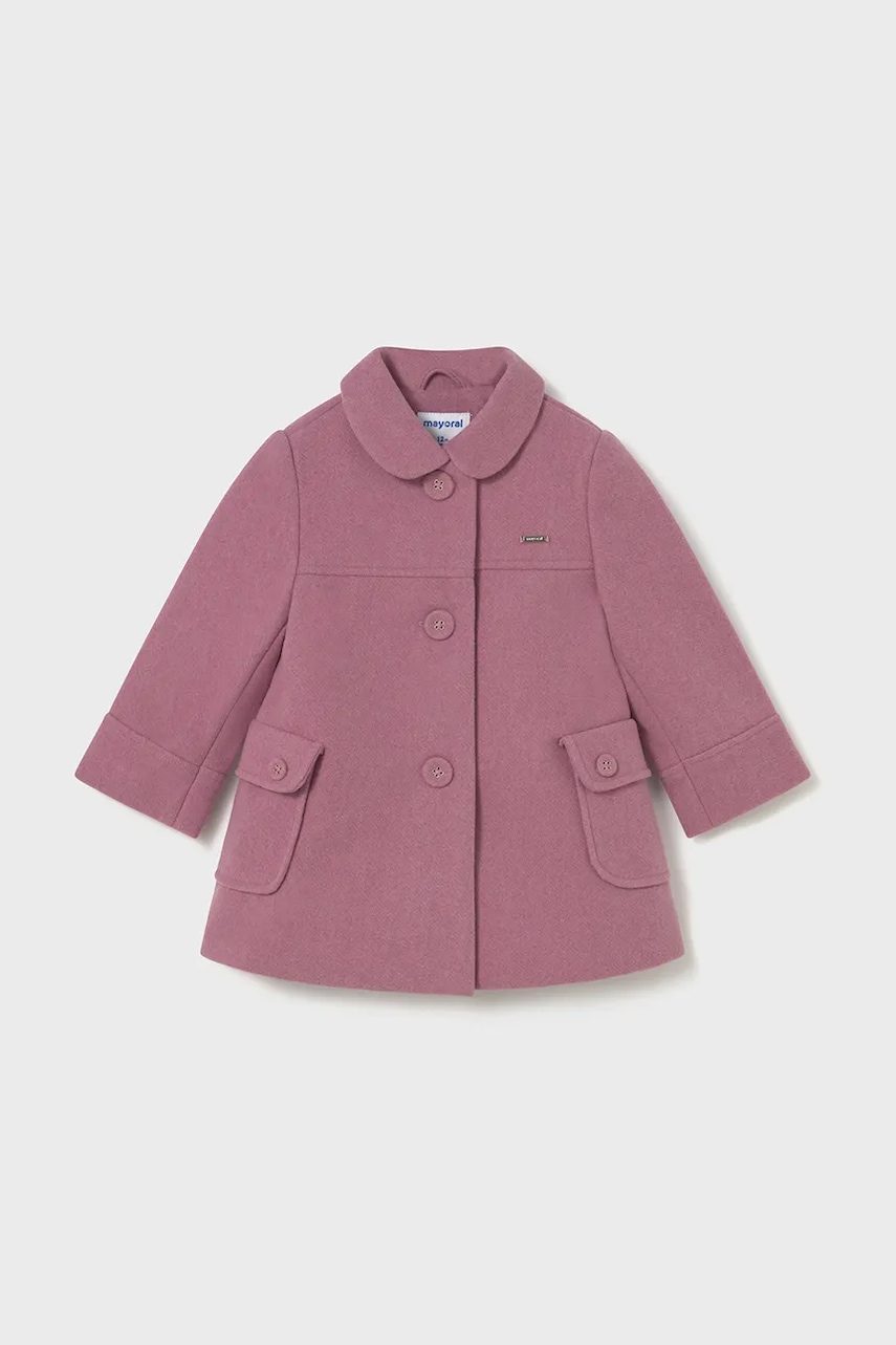 Mayoral palton pentru copii culoare roz 2433