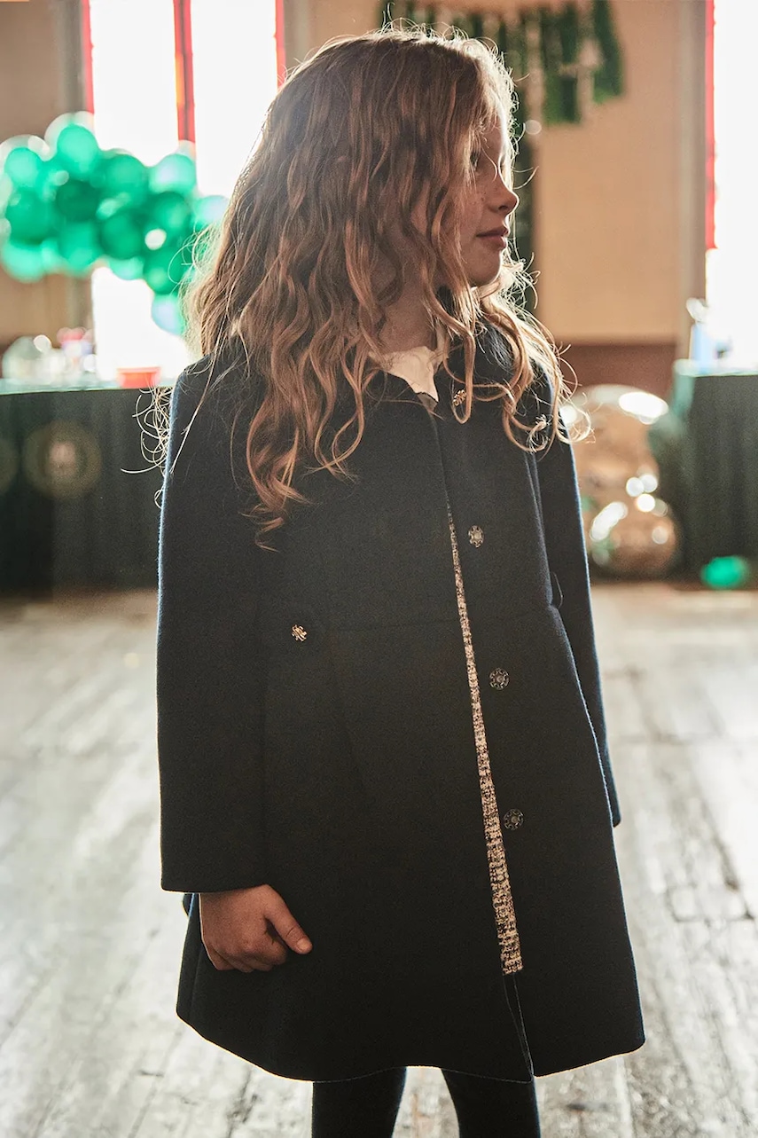 Mayoral palton pentru copii culoare bleumarin 4440