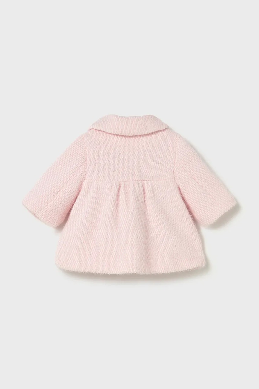 Пальто для малышей Mayoral Newborn цвет розовый 2401