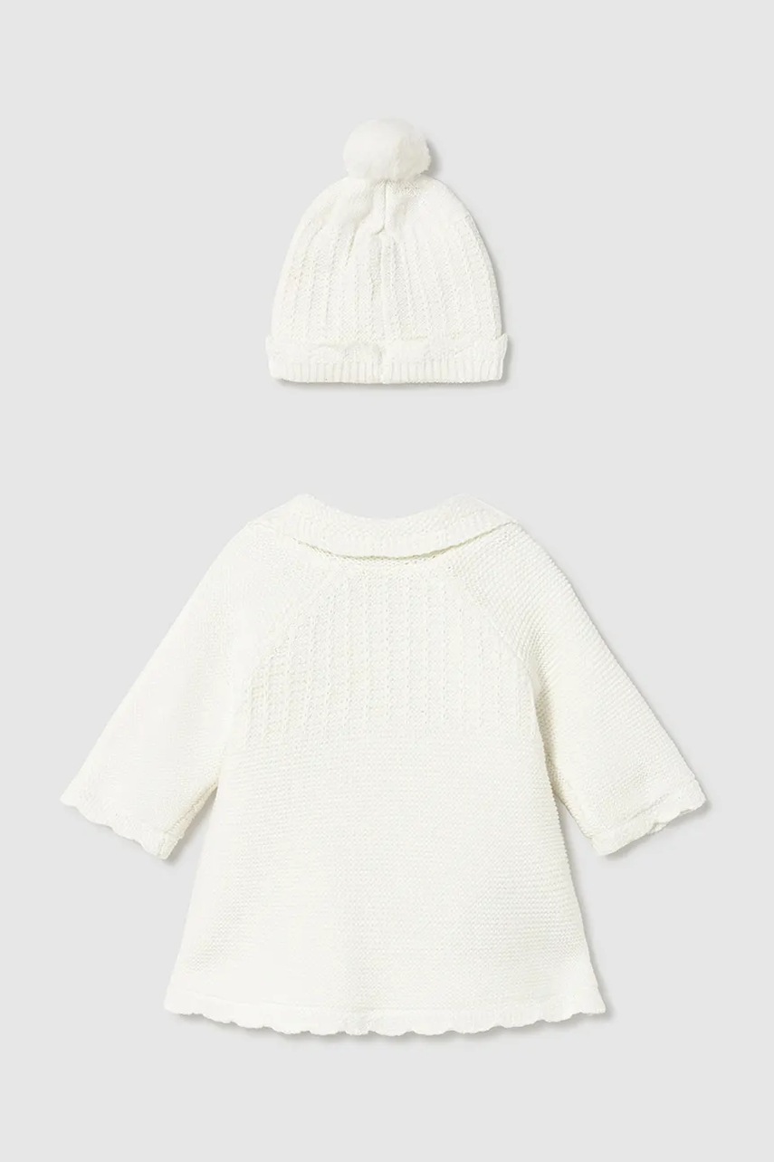 Детское пальто Mayoral Newborn цвет бежевый 2412