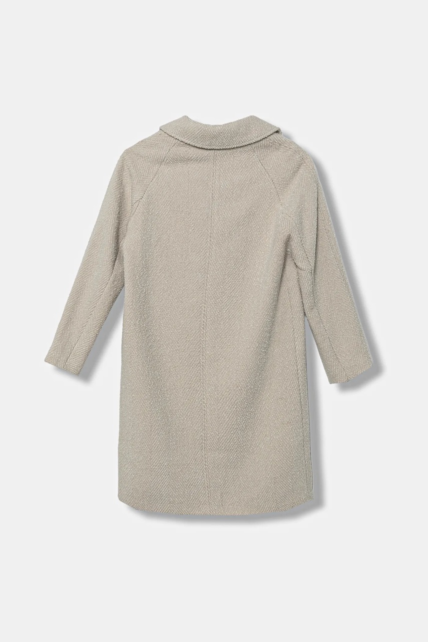 Детское пальто из смесовой шерсти Guess цвет бежевый J5BL20 W3100