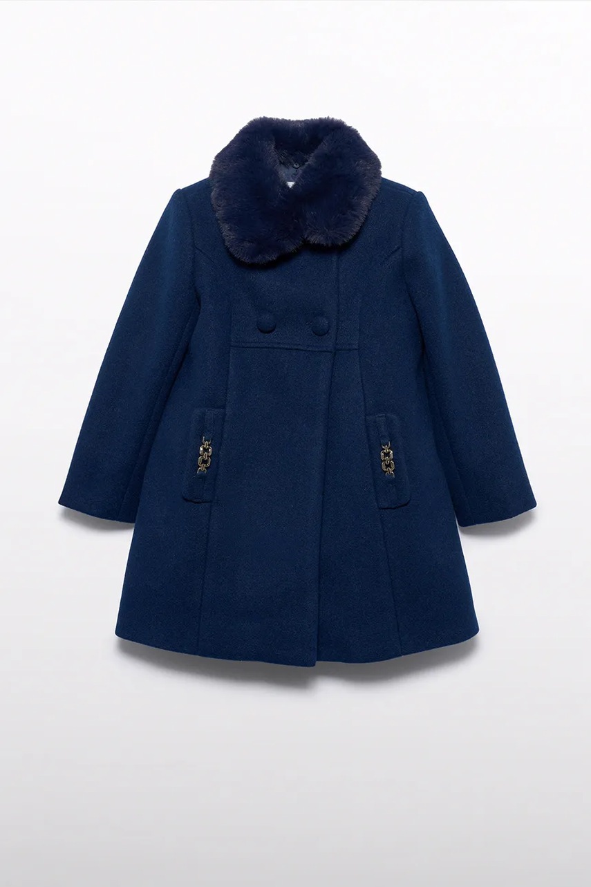 Детский плащ Abel&Lula цвет синий 5846