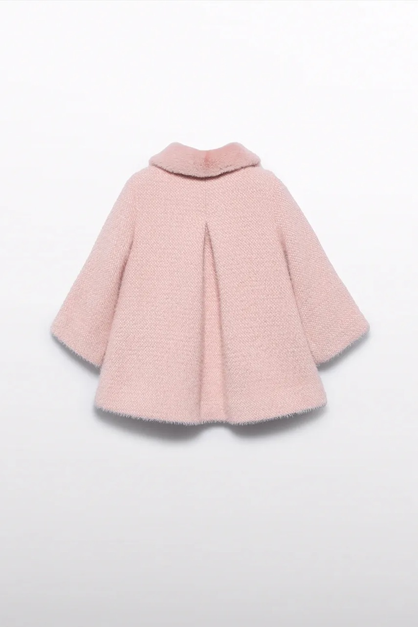 Детское пальто Abel&Lula цвет розовый 5819