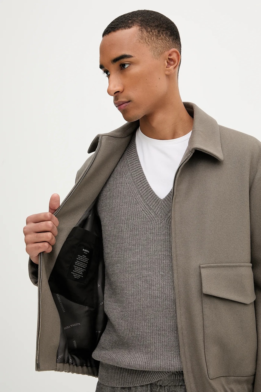 Vlněná bunda BARENA VENEZIA Capospalla Magan (obrázek 7)