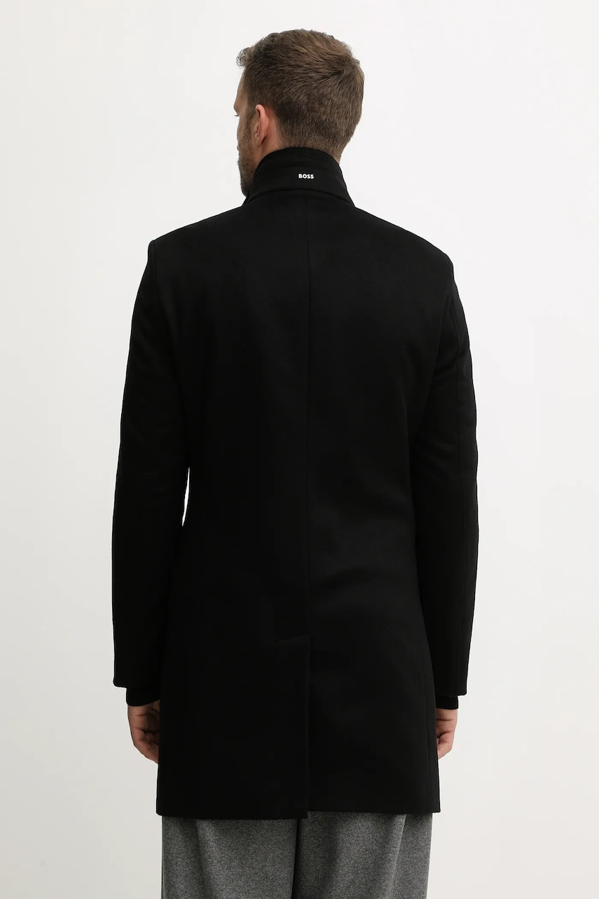 Vlněný kabát BOSS H-Hyde-SU-254