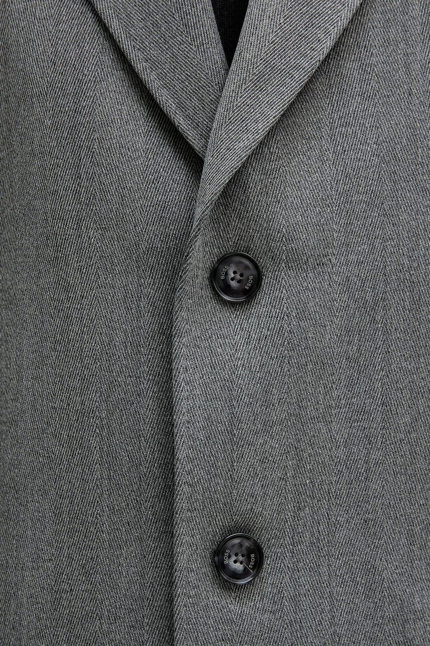 Kabát s vlnou BOSS H-Hyde-Bib-254