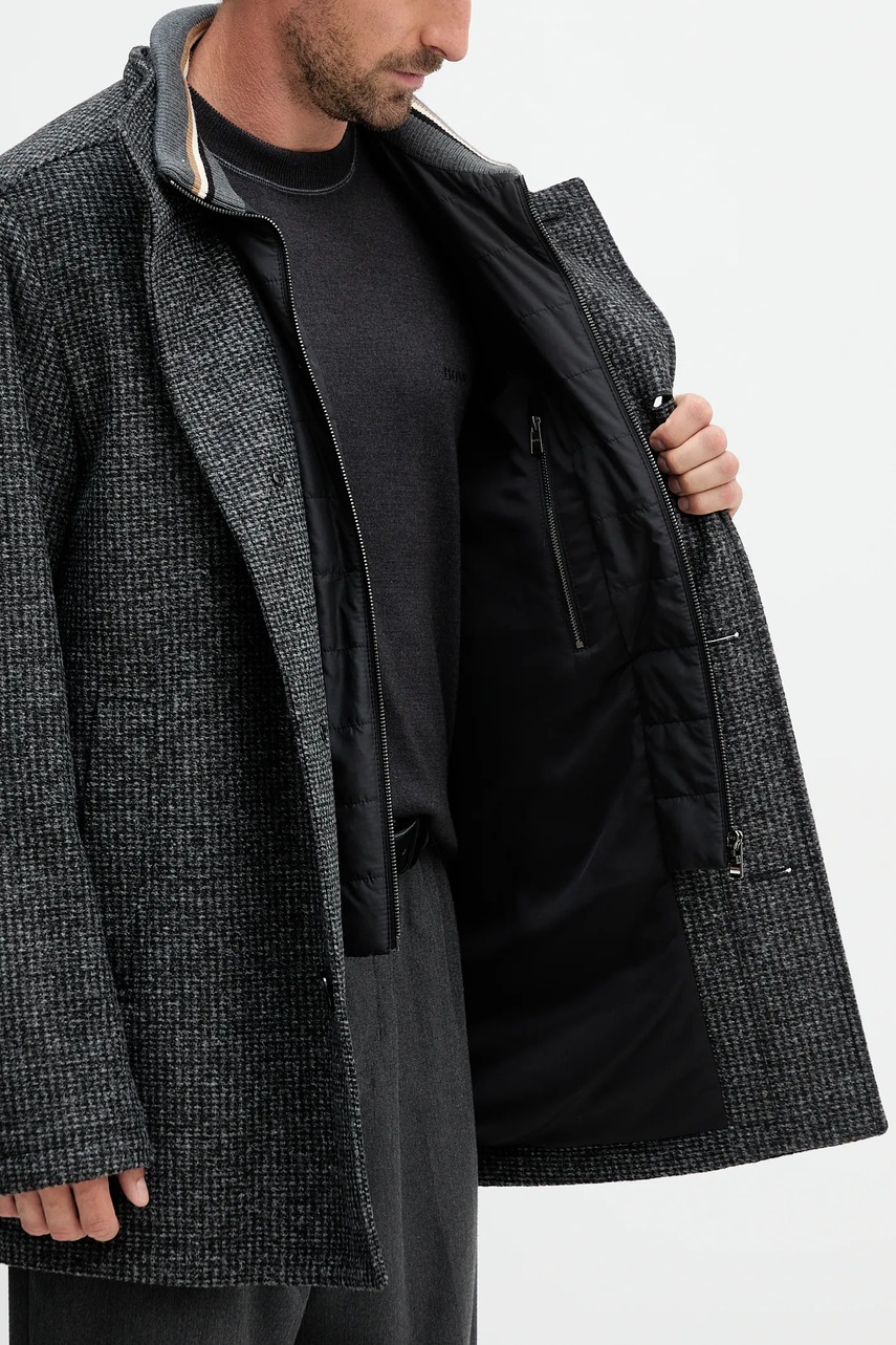 Kabát s vlnou BOSS H-Coxtan-J-254 (obrázek 6)