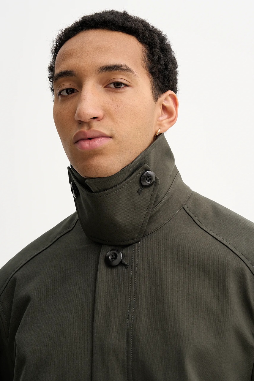 Bavlněný kabát G-Star Car coat (obrázek 4)