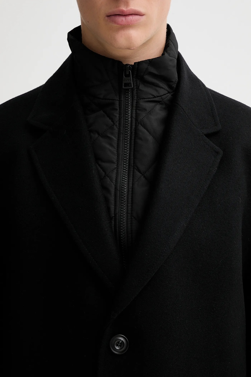 Kabát s vlnou HUGO Milogan2541 (obrázek 5)
