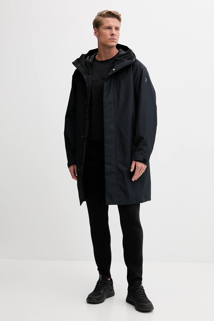 Куртка Peak Performance Treeline цвет чёрный демисезонная G80564