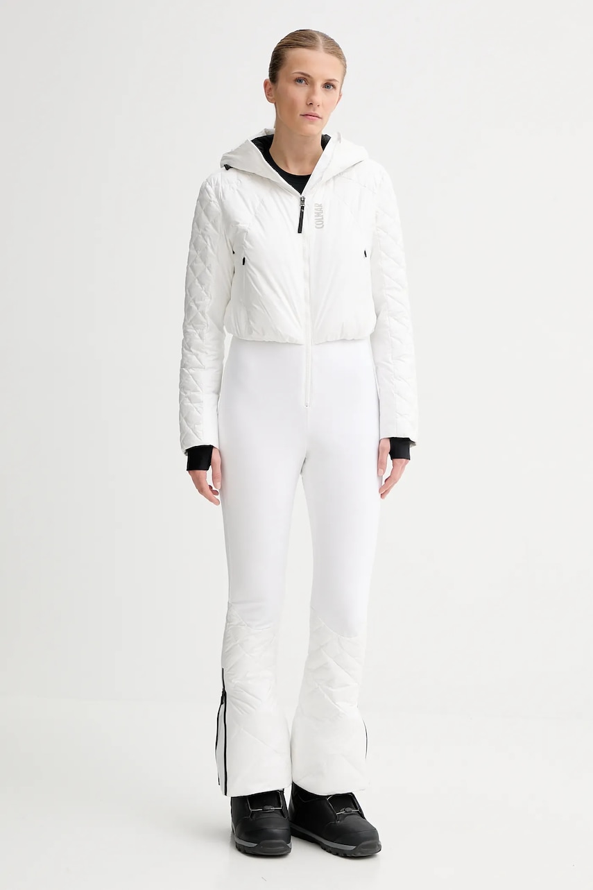 Colmar costum de schi pufos culoarea alb, 2315.8YS