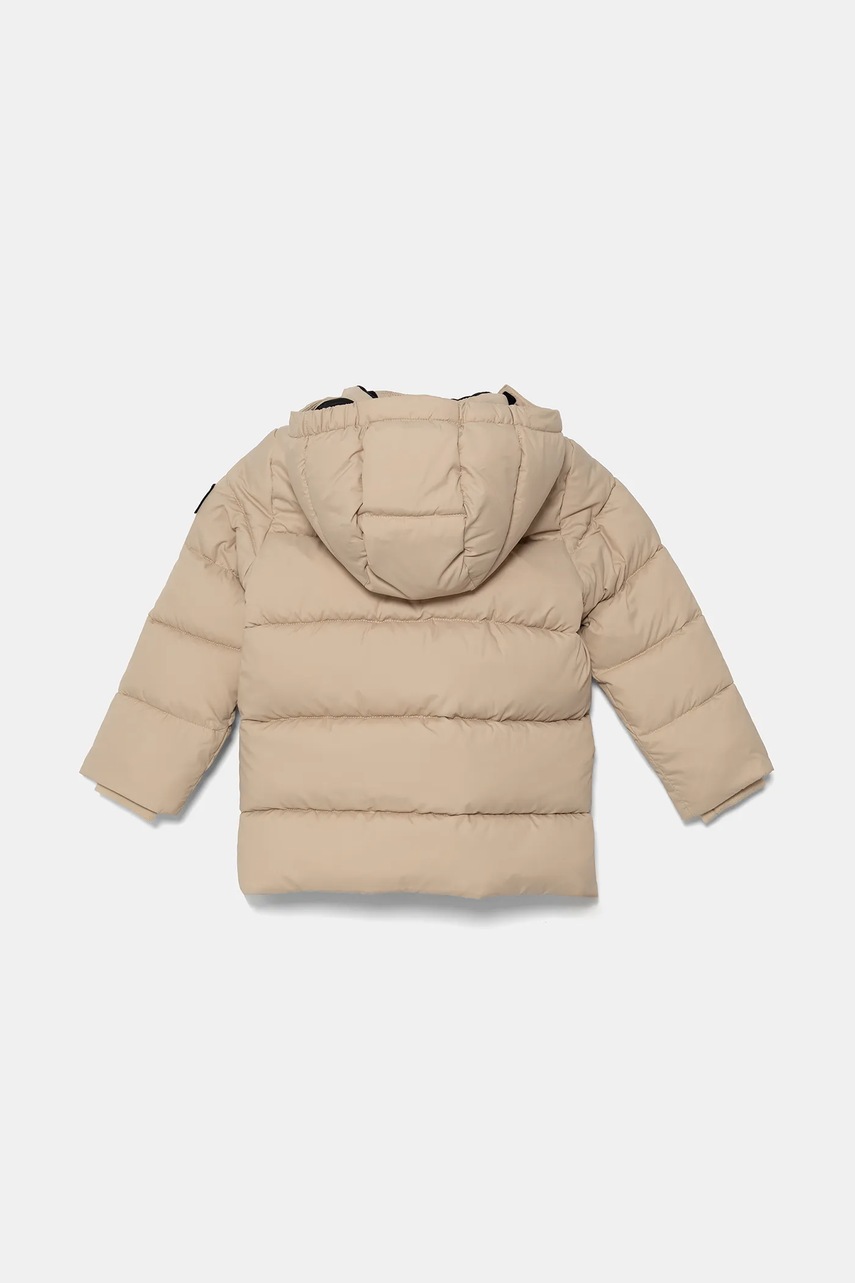 Детская зимняя куртка Calvin Klein Jeans цвет бежевый IB0IB01276