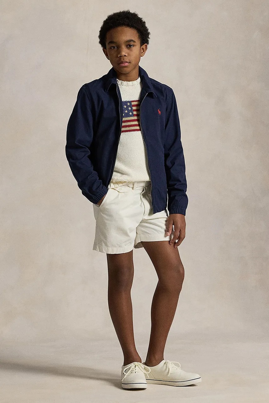 Dětská bavlněná bunda Polo Ralph Lauren