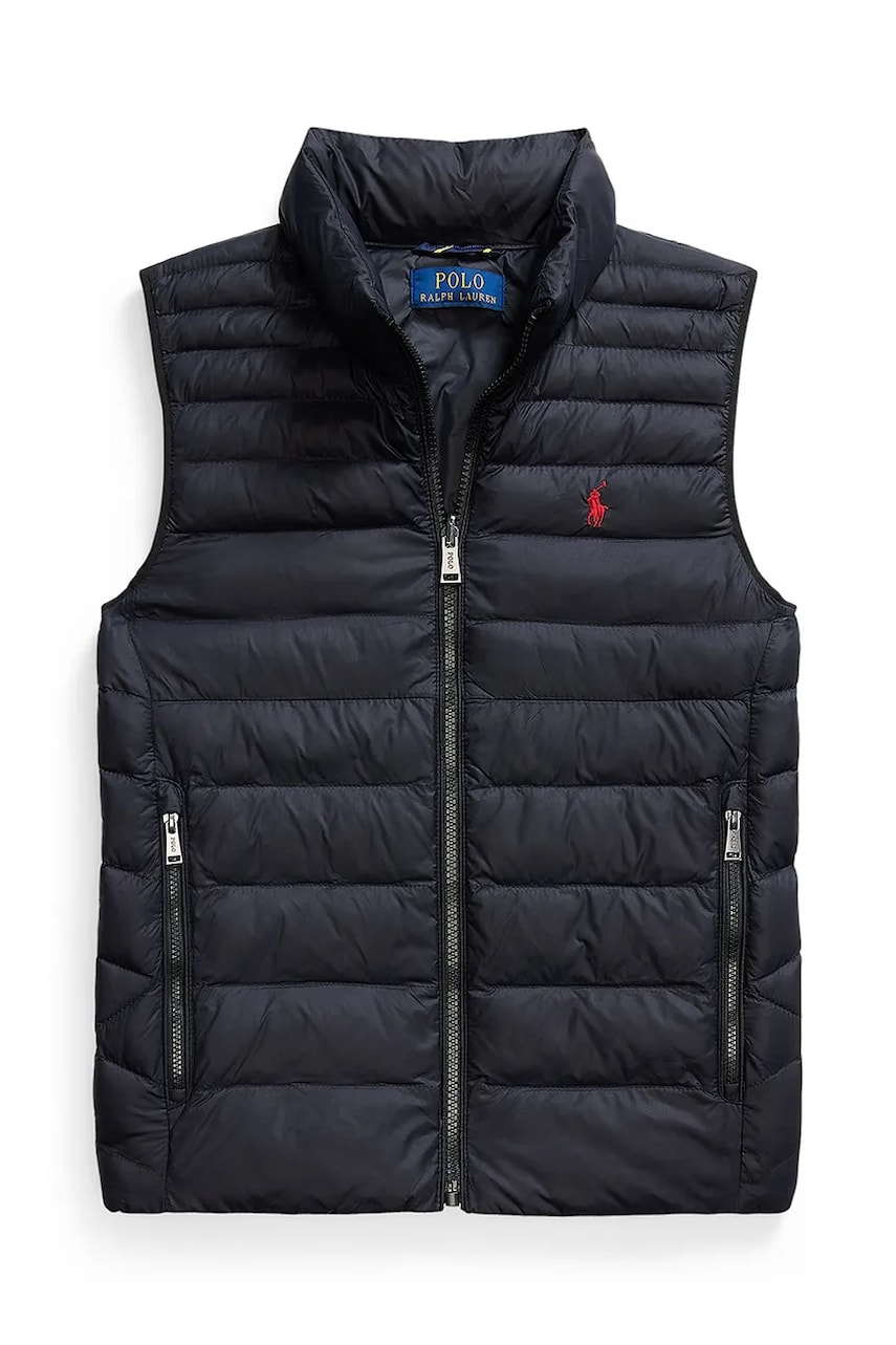 Levně Vesta Polo Ralph Lauren černá barva, 323969872001
