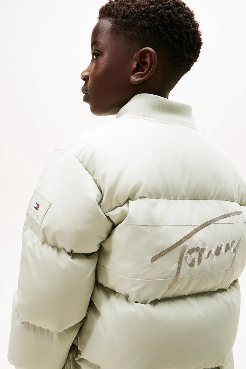 Παιδικό μπουφάν με πούπουλα Tommy Hilfiger φωτογραφία