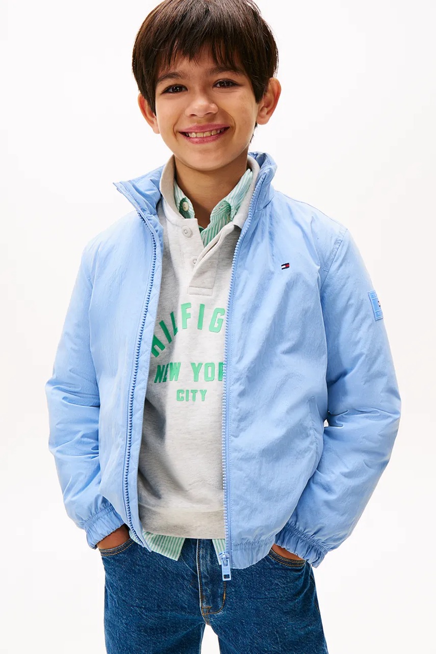 

Детско яке Tommy Hilfiger в синьо KB0KB09852, Син