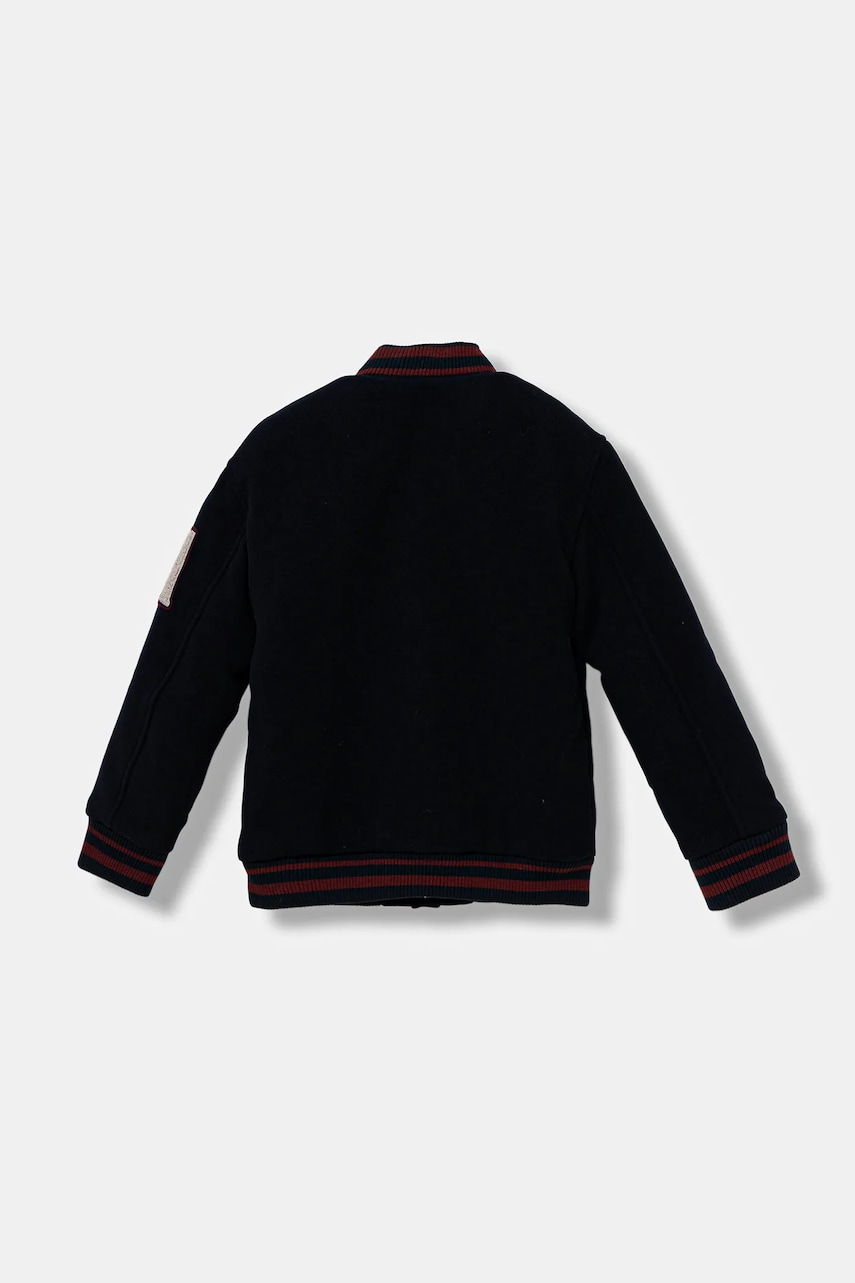 Детская куртка-бомбер Guess цвет синий L5YL06 WHE70 Детская куртка-бомбер Guess цвет синий L5YL06 WHE70