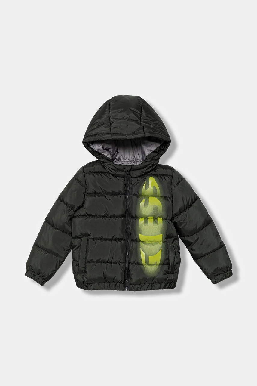Levně Dětská bunda Guess černá barva, N5YL01 WGB60