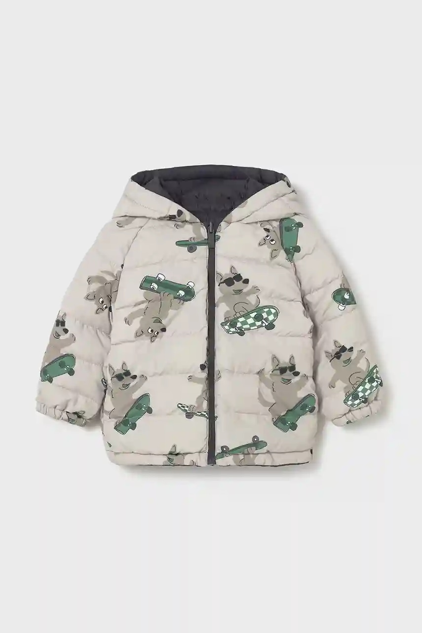 Mayoral geacă reversibilă pentru copii culoarea negru, 2420