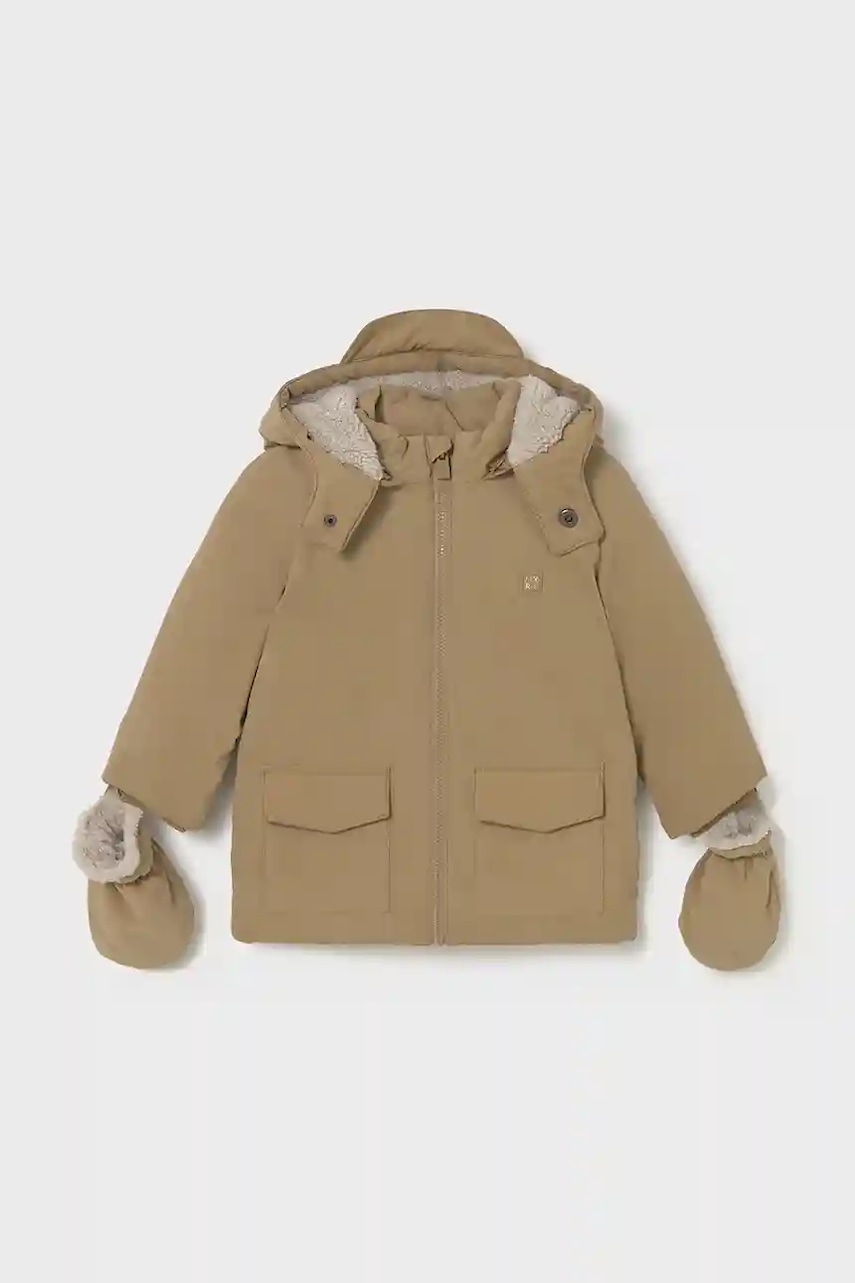 Mayoral geacă bebe culoarea maro, 2421
