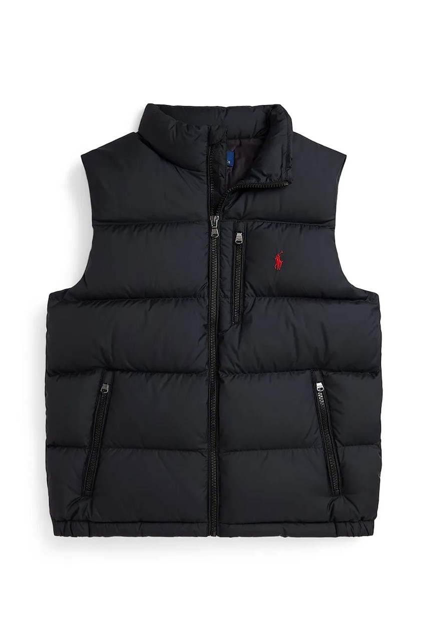 Детская безрукавка Polo Ralph Lauren цвет чёрный 323969863001 Детская безрукавка Polo Ralph Lauren цвет чёрный 323969863001