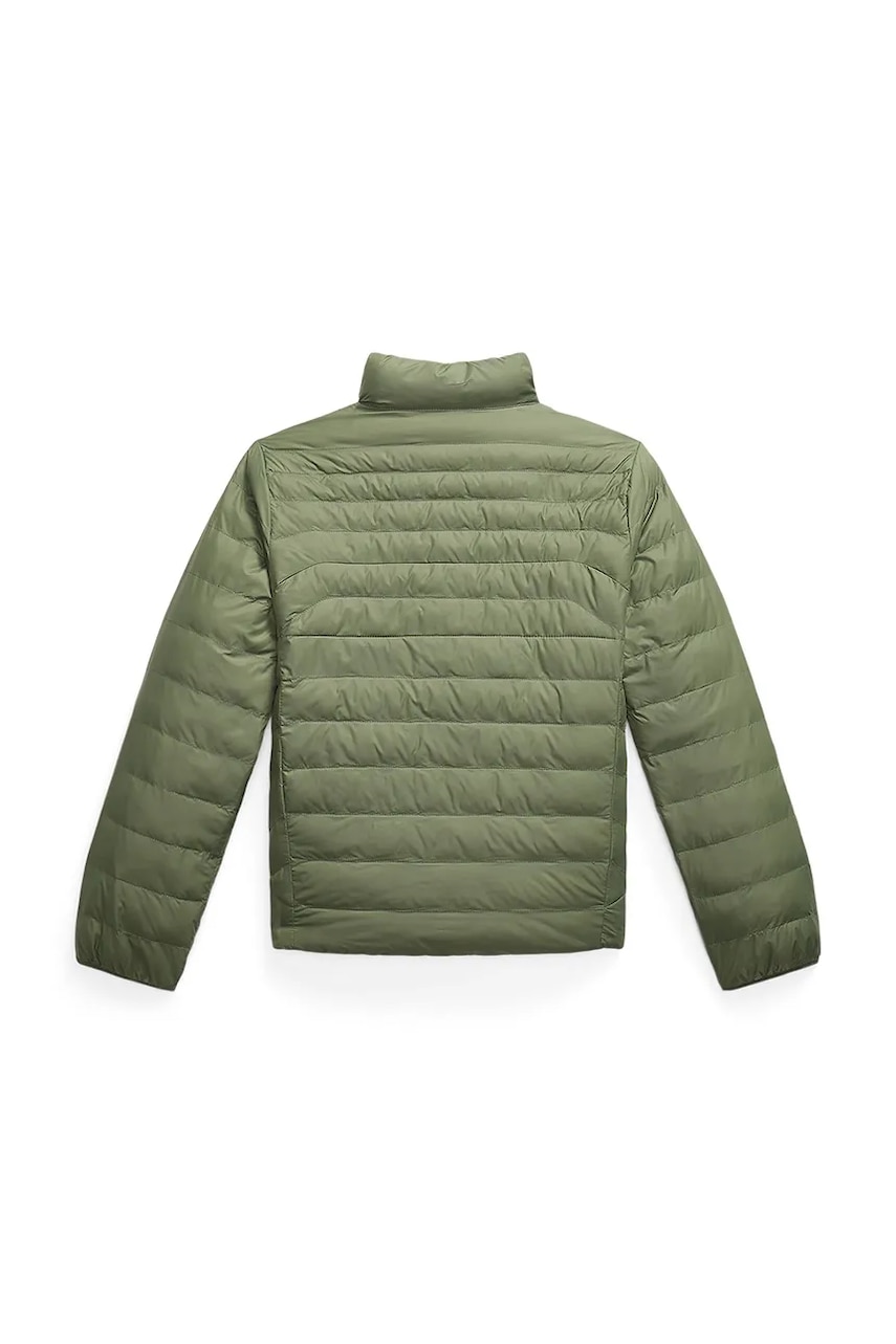 Двухсторонняя детская куртка Polo Ralph Lauren цвет зелёный 323973753001 Двухсторонняя детская куртка Polo Ralph Lauren цвет зелёный 323973753001