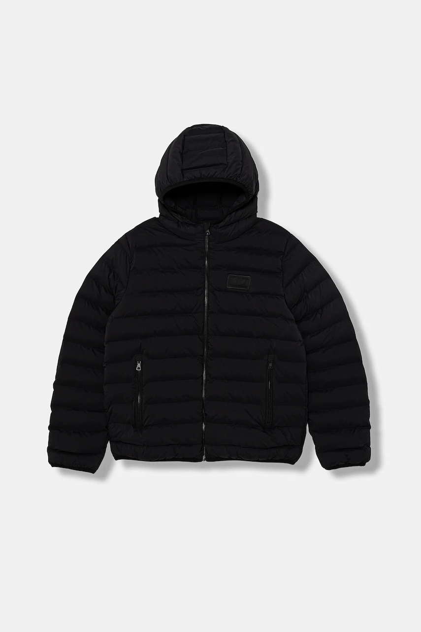Levně Dětská bunda EA7 Emporio Armani černá barva, 7B000228 AF15953