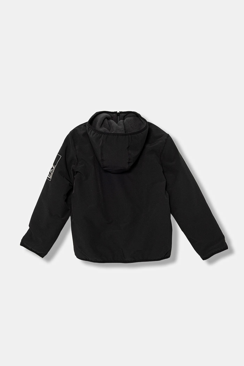Детская куртка EA7 Emporio Armani цвет чёрный 7B000166 AF16826 Детская куртка EA7 Emporio Armani цвет чёрный 7B000166 AF16826