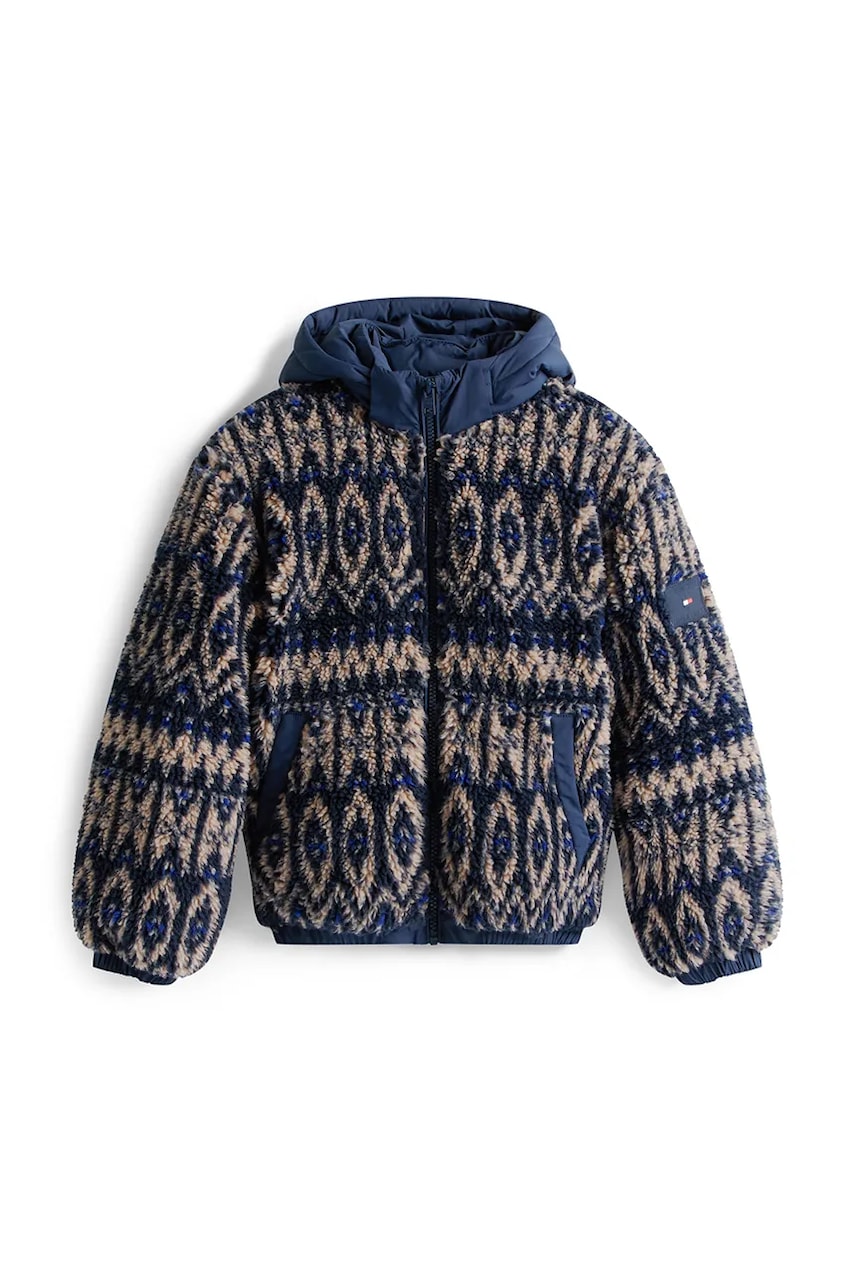 Детская куртка Tommy Hilfiger цвет чёрный KB0KB09882 Детская куртка Tommy Hilfiger цвет чёрный KB0KB09882
