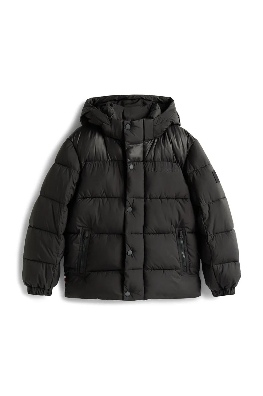 Детская куртка Tommy Hilfiger цвет чёрный KB0KB10093