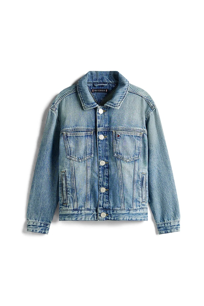 Детская джинсовая куртка Tommy Hilfiger KB0KB10108