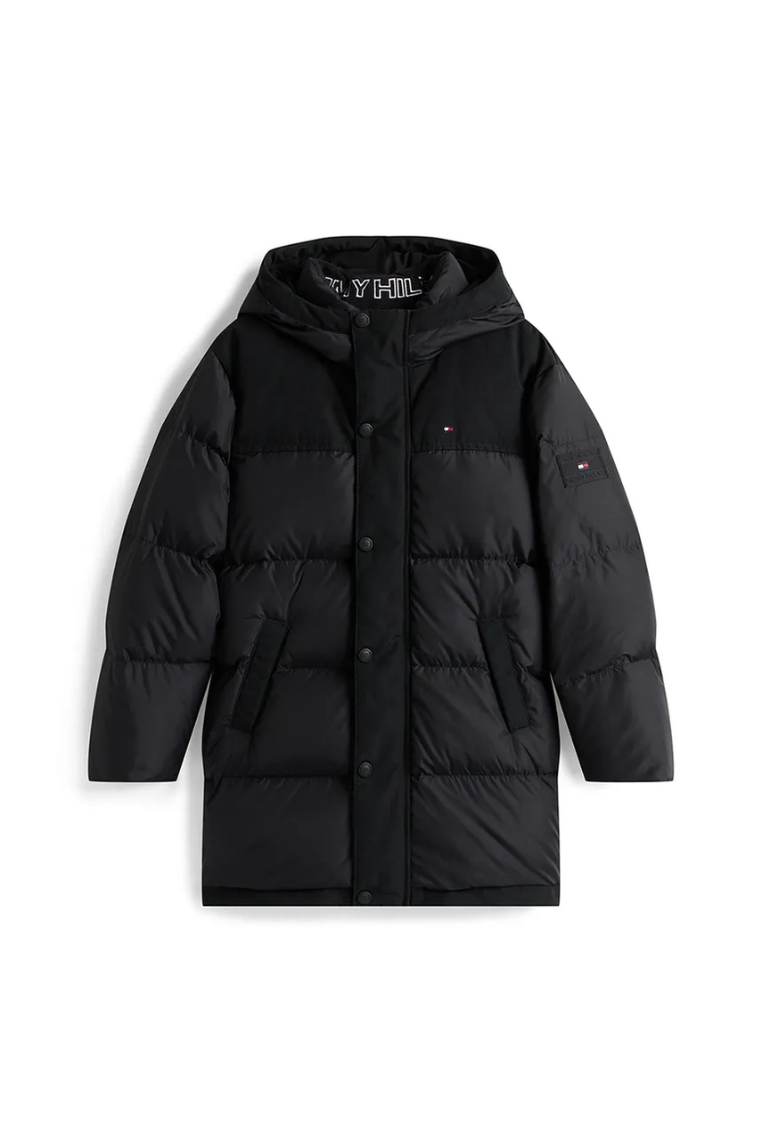 Детская куртка Tommy Hilfiger цвет чёрный KB0KB10114