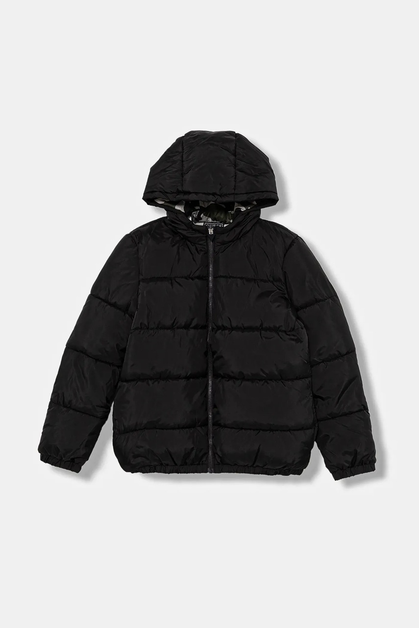 Levně Dětská bunda Guess černá barva, L5BL16 W3090