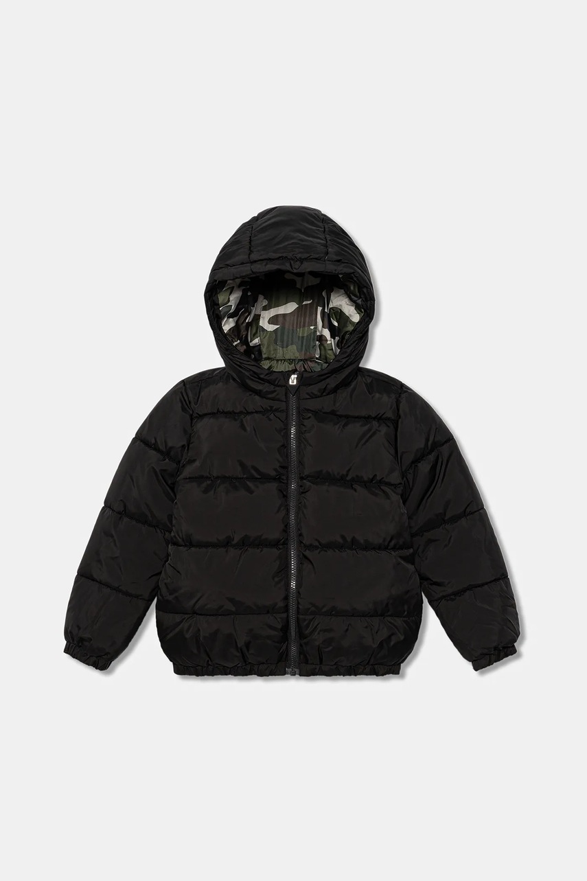 Levně Dětská bunda Guess černá barva, N5BL07 W3090
